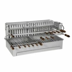 Planchas Collet Barbecue Charbon De Bois 800 Inox Intégral