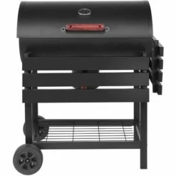 CAESAROO Barbecue à Charbon De Bois Gregory En Acier Peint Noir | Noir -France Barbecue Soldes Boutique 53599124 4