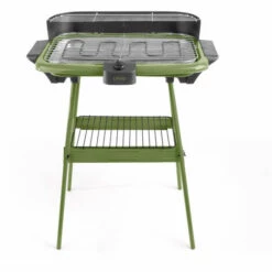 Barbecue électrique Sur Pieds 2000w Kaki - Dom297k - Livoo - Vert