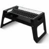 LIFCAUSAL Barbecue De Camping Pliable Pour Feu De Camp Mini Portable Avec Filet De Barbecue Poêle à Bois Extérieur Barbecue De Camping à Charbon De Bois Pour Cuisson à Flamme Nue Pique-nique Barbecue à La Maison Pour 4 à 6 Personnes -France Barbecue Soldes Boutique 53642997 1