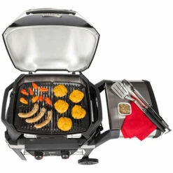 Barbecue électrique Weber Pulse 2000 Sur Chariot Avec Plancha -France Barbecue Soldes Boutique 53823569 3