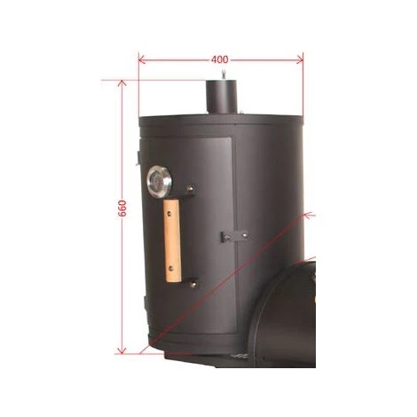 TAINO Fumoir Yuma Chambre Latérale Foyer D'extension Gril Accessoires Gril Lok Qualité 5 TAINO Fumoir Yuma Chambre Latérale Foyer D'extension Gril Accessoires Gril Lok Qualité – Image 3