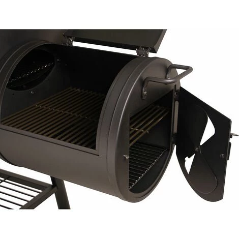 TAINO Yuma Fumoir Massif BBQ BARBECUE Grill Au Charbon De Bois 90KG 3,5mm Offset 6 TAINO Yuma Fumoir Massif BBQ BARBECUE Grill Au Charbon De Bois 90KG 3,5mm Offset – Image 4