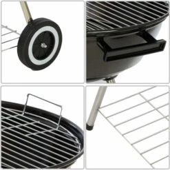 Barbecue Charbon - BBQ Grill - 45cm Diamètre - Incl. Accessoires - MaxxGarden 9 Barbecue Charbon - BBQ Grill - 45cm Diamètre - Incl. Accessoires - MaxxGarden -France Barbecue Soldes Boutique 54009712 3