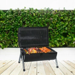 Barbecue - Set De Barbecue Gratuit - Charbon De Bois - 38 X 45 X 26 Cm - Noir - MaxxGarden -France Barbecue Soldes Boutique 54009748 2