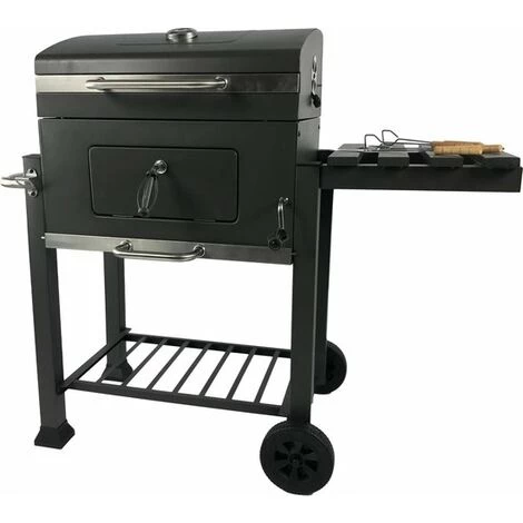 Barbecue - Charbon De Bois - 118 X 67 X 108 Cm - Métal - Noir - MaxxGarden 3 Barbecue - Charbon De Bois - 118 X 67 X 108 Cm - Métal - Noir - MaxxGarden