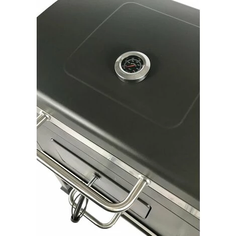 Barbecue - Charbon De Bois - 118 X 67 X 108 Cm - Métal - Noir - MaxxGarden 6 Barbecue - Charbon De Bois - 118 X 67 X 108 Cm - Métal - Noir - MaxxGarden – Image 4