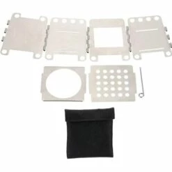 DECKON Sac à Dos Randonnée Poêle En Acier Inoxydable Brûleur Lumière Portable Camping En Plein Air Pique-nique Barbecue Cuisson Pique-nique En Plein Air Randonnée -France Barbecue Soldes Boutique 54457671 3