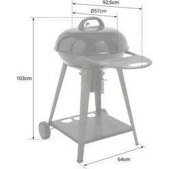 SOMAGIC - Barbecue Au Charbon De Bois YUTAN - Noir 9 SOMAGIC - Barbecue Au Charbon De Bois YUTAN - Noir -France Barbecue Soldes Boutique 54470332 4