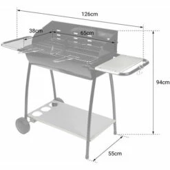 SOMAGIC - Barbecue Au Charbon De Bois DANA - Noir 9 SOMAGIC - Barbecue Au Charbon De Bois DANA - Noir -France Barbecue Soldes Boutique 54470333 4