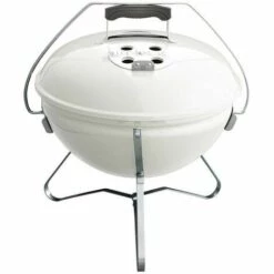 Barbecue à Charbon Weber Smokey Joe Premium 37 Cm Blanc Ivoire Code 1125004