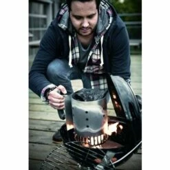 Barbecue à Charbon Weber Smokey Joe Premium 37 Cm Blanc Ivoire Code 1125004 -France Barbecue Soldes Boutique 54855590 4