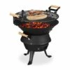 JARDIBRICODECO Baril De Barbecue En Fonte De Fer -France Barbecue Soldes Boutique 55316211 1