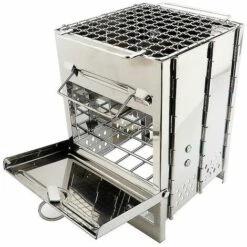 REGALI Poêle à Bois Portable Pliable Grill Camping En Plein Air Ustensiles De Cuisine Barbecue -France Barbecue Soldes Boutique 55344488 5