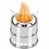 TRIOMPHE Réchaud De Camping,T-Audace Poêle à Alcool Au Feu De Bois Pliable Petit Poêle Portable En Acier Inoxydable Pour Randonnée En Plein Air Randonnée Voyager Pique-Nique Barbecue -France Barbecue Soldes Boutique 56067571 1