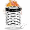 BEARSU Chauffage Gaz Camping Cuisinière Extérieure Couvercle Mini Portable Bouchon Chauffant, Chauffage Au Gaz Camping Car Pour Butane Gaz Cuisinière Brûleur Camping Tente Pique Nique -France Barbecue Soldes Boutique 57020617 1