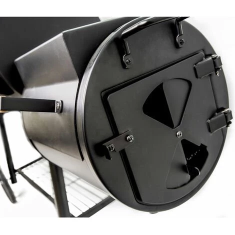 TAINO CHIEF 130 KG Fumoir BBQ Fumoir à Charbon De Bois Gril En Acier 3,5 Mm 7 TAINO CHIEF 130 KG Fumoir BBQ Fumoir à Charbon De Bois Gril En Acier 3,5 Mm – Image 5