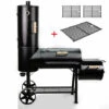 TAINO CHIEF 130kg Fumoir Incl. 3 Grilles BBQ Fumoir à Charbon De Bois Barbecue -France Barbecue Soldes Boutique 57160028 1