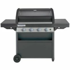 CAMPINGAZ Barbecue A Gaz CLASS 4 LBD - Grille Et Plancha Acier - 78 X 45 Cm - Argenté