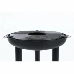 AUTRES Barbecue Gril A Plancha BBGRILL - Avec Plancha En Fonte - Surface De Cuisson : Diam 56 Cm - Noir