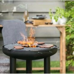 AUTRES Barbecue Gril A Plancha BBGRILL - Avec Plancha En Fonte - Surface De Cuisson : Diam 56 Cm - Noir -France Barbecue Soldes Boutique 57278136 3