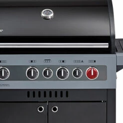 ENDERS - Barbecue Boston Black 4 IK Turbo - 4 Brûleurs Dont 1 Turbo Zone - 1 Brûleur Arrière Infrarouge - 1 Brûleur Latéral - Jusqu'à 12 Convives - 21,85 KW - Noir -France Barbecue Soldes Boutique 57586372 3
