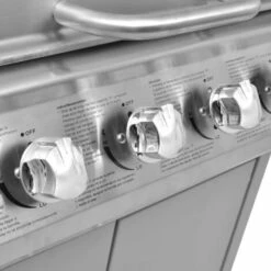 INLIFE Barbecue à Gaz 4 + 1 Zone De Cuisson Argenté 11 INLIFE Barbecue à Gaz 4 + 1 Zone De Cuisson Argenté -France Barbecue Soldes Boutique 57884947 5