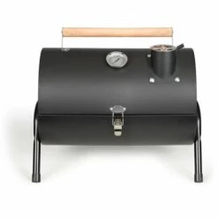 Barbecue Fumoir Portable 33.5x22cm Noir - Doc269 - Livoo - Noir
