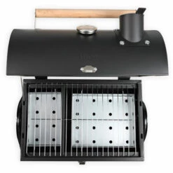 Barbecue Fumoir Portable 33.5x22cm Noir - Doc269 - Livoo - Noir -France Barbecue Soldes Boutique 58107781 4