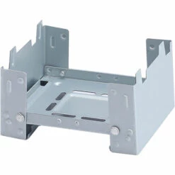 TANCYCO Réchaud Pliant De Camping Réchaud à Combustible à Alcool Solide Réchaud à Barbecue Pliable Pour Les Voyages, La Randonnée, Le Camping, Le Pique-nique, Le Barbecue (argent)