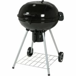 Vargan Barbecue Au Charbon De Bois - Surface De Grillage Ø 45 Cm - Avec Bac à Cendres - Noir -France Barbecue Soldes Boutique 58474675 3