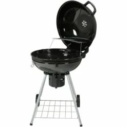 Vargan Barbecue Au Charbon De Bois - Surface De Grillage Ø 45 Cm - Avec Bac à Cendres - Noir -France Barbecue Soldes Boutique 58474675 5