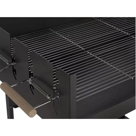 Vargan Barbecue Au Charbon De Bois - Surface De Cuisson 76 X 34 Cm - Grille Réglable En Hauteur 6 Vargan Barbecue Au Charbon De Bois - Surface De Cuisson 76 X 34 Cm - Grille Réglable En Hauteur – Image 4