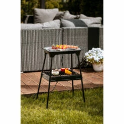 Camry CR6612 Gril Électrique Avec Socle Amovible, Réglage De La Température Grille 37 X 21 Cm 2400W -France Barbecue Soldes Boutique 58536144 4