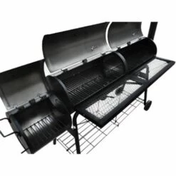 INLIFE Barbecue à Fumoir Nevada XL Noir - Noir -France Barbecue Soldes Boutique 58692255 3