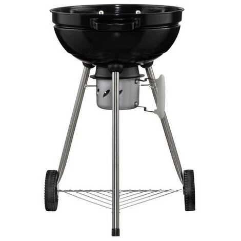 Mustang Grill Basic 47 Charbon De Bois Barbecue Au Charbon De Bois Thermomètre Dans Le Couvercle Surface Du Gril (diamè 4 Mustang Grill Basic 47 Charbon De Bois Barbecue Au Charbon De Bois Thermomètre Dans Le Couvercle Surface Du Gril (diamè – Image 2