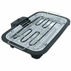 MEDIA WAVE STORE ® Barbecue électrique De Table JORDAN Grille En Acier JGB301G 2200W 37x21 Cm -France Barbecue Soldes Boutique 59227774 3