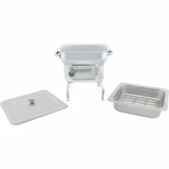 MEDIA WAVE STORE ® Petit Barbecue Fornacella En Tôle 25x25cm Avec Pièces Détachées Et Couvercle -France Barbecue Soldes Boutique 59227973 2