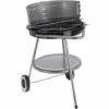 BBQ Barbecue à Charbon De Bois Sur Roulettes Avec Grille Réglable - 47x47cm -France Barbecue Soldes Boutique 59408929 1