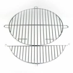 BBQ Barbecue à Charbon De Bois Sur Roulettes Avec Grille Réglable - 47x47cm -France Barbecue Soldes Boutique 59408929 5