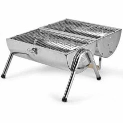BBQ Collection Barbecue Au Charbon De Bois - Cylindre - Chrome -France Barbecue Soldes Boutique 59409033 2