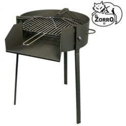 Imex El Zorro Barbecue Rond Avec Support De Poêle à Paella ø50cm