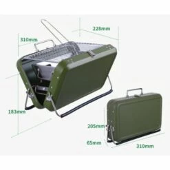 CATHERINE Gril De Barbecue Portatif Pliable Extérieur, Petit Gril De Barbecue Pour Le Barbecue à La Maison -France Barbecue Soldes Boutique 59486875 3