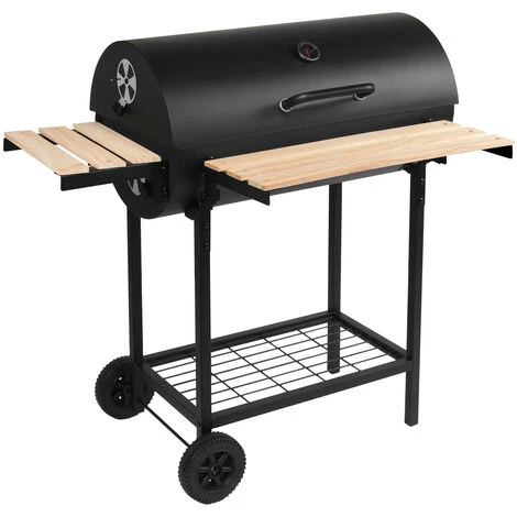 Barbecue à Charbon 76x33.5cm Avec Chariot - Smoker One Xl - Robby - Noir 4 Barbecue à Charbon 76x33.5cm Avec Chariot - Smoker One Xl - Robby - Noir – Image 2