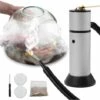 GALOZZOIT Fumeur Portable Infusion Fumée Fraîche Pour Améliorer Le Goût Smoke Fumeur Pistolet à Viande Fumeur Pistolet Portatif Avec Des Copeaux De Bois Pour La Nourriture, La Viande, Les Fromages -France Barbecue Soldes Boutique 59853987 1