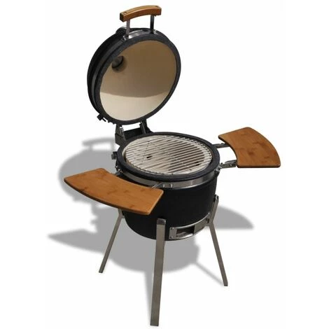 NOVA Kamado Barbecue Grid 81 Cm En Céramique Fumée 6 NOVA Kamado Barbecue Grid 81 Cm En Céramique Fumée – Image 4