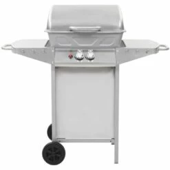 NOVA Gril à Barbecue Au Gaz Avec 2 Coakers En Argent En Acier Inoxydable -France Barbecue Soldes Boutique 59981990 3