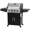 BIGHORN BBQ De Gaz - Noir+argent -France Barbecue Soldes Boutique 60052022 1