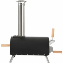 GIGA Four à Pizza Extérieur, Four à Bois Pizza En Acier Inoxydable Pour Jardin / Terrasse, Poêle à Granulés Charbon De Pizza Avec Pierre à Pizza De 13 Pouces + Thermomètre Intégré + Pelle à Pizza - Noir 11 GIGA Four à Pizza Extérieur, Four à Bois Pizza En Acier Inoxydable Pour Jardin / Terrasse, Poêle à Granulés Charbon De Pizza Avec Pierre à Pizza De 13 Pouces + Thermomètre Intégré + Pelle à Pizza - Noir -France Barbecue Soldes Boutique 60073590 5