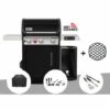 Barbecue à Gaz Intelligent Weber Spirit EPX-325S GBS + Housse + Kit De Nettoyage + Kit 3 Ustensiles - Noir -France Barbecue Soldes Boutique 60131833 1